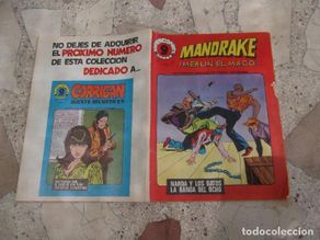 Tebeos: supercomics garbo, mandrake nº 8, merlin el mago, b/n, 42 paginas, 21x28, 1973